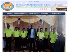 Tablet Screenshot of eprb-burundi.com